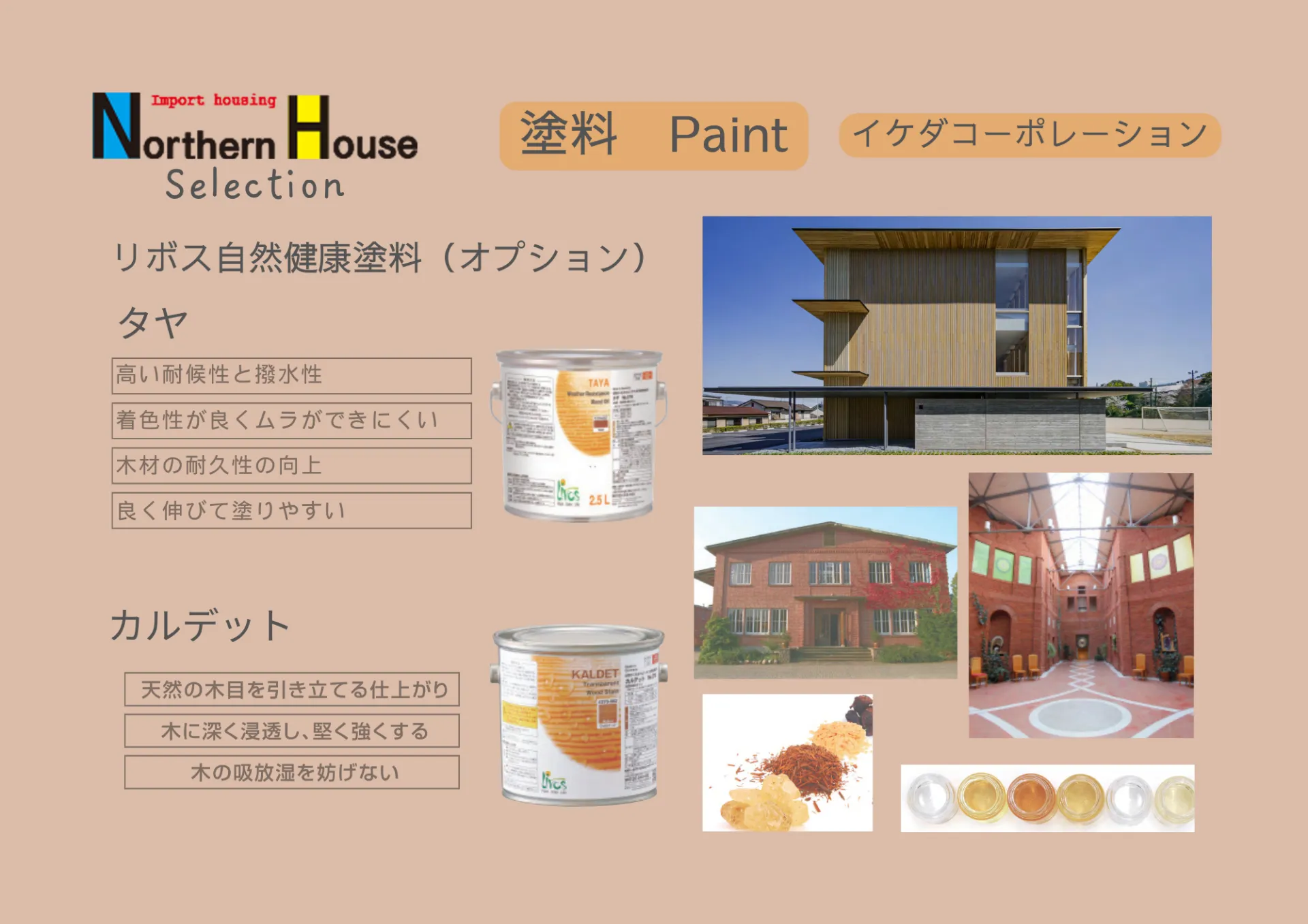 【オプション】イケダコーポレーション　リボス　自然健康塗料