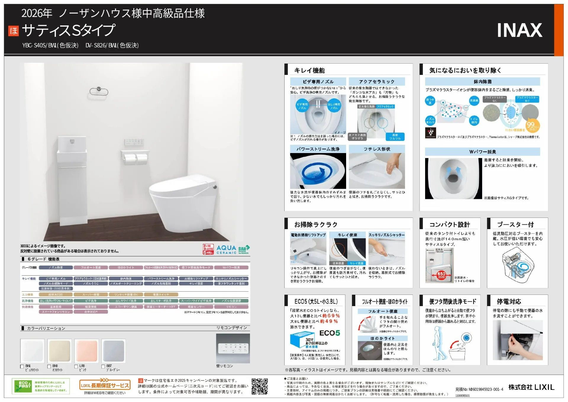 【オプション】リクシル　サティスSタイプ